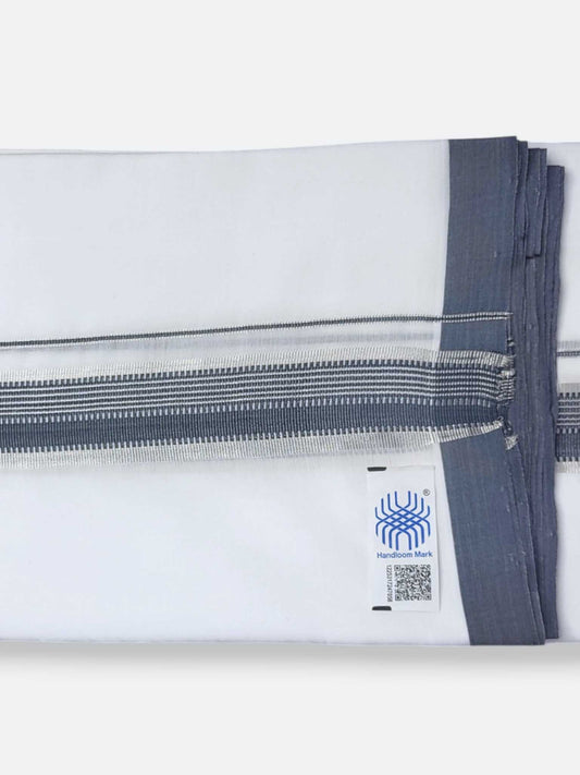 Kerala Premium Balaramapuram Handloom Dhoti/Mundu for Men