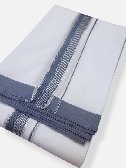 Kerala Premium Balaramapuram Handloom Dhoti/Mundu for Men