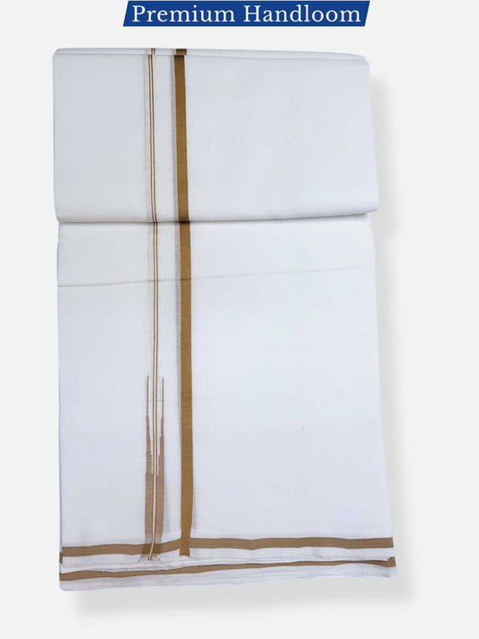 Kerala Premium Balaramapuram Handloom Dhoti/Mundu for Men