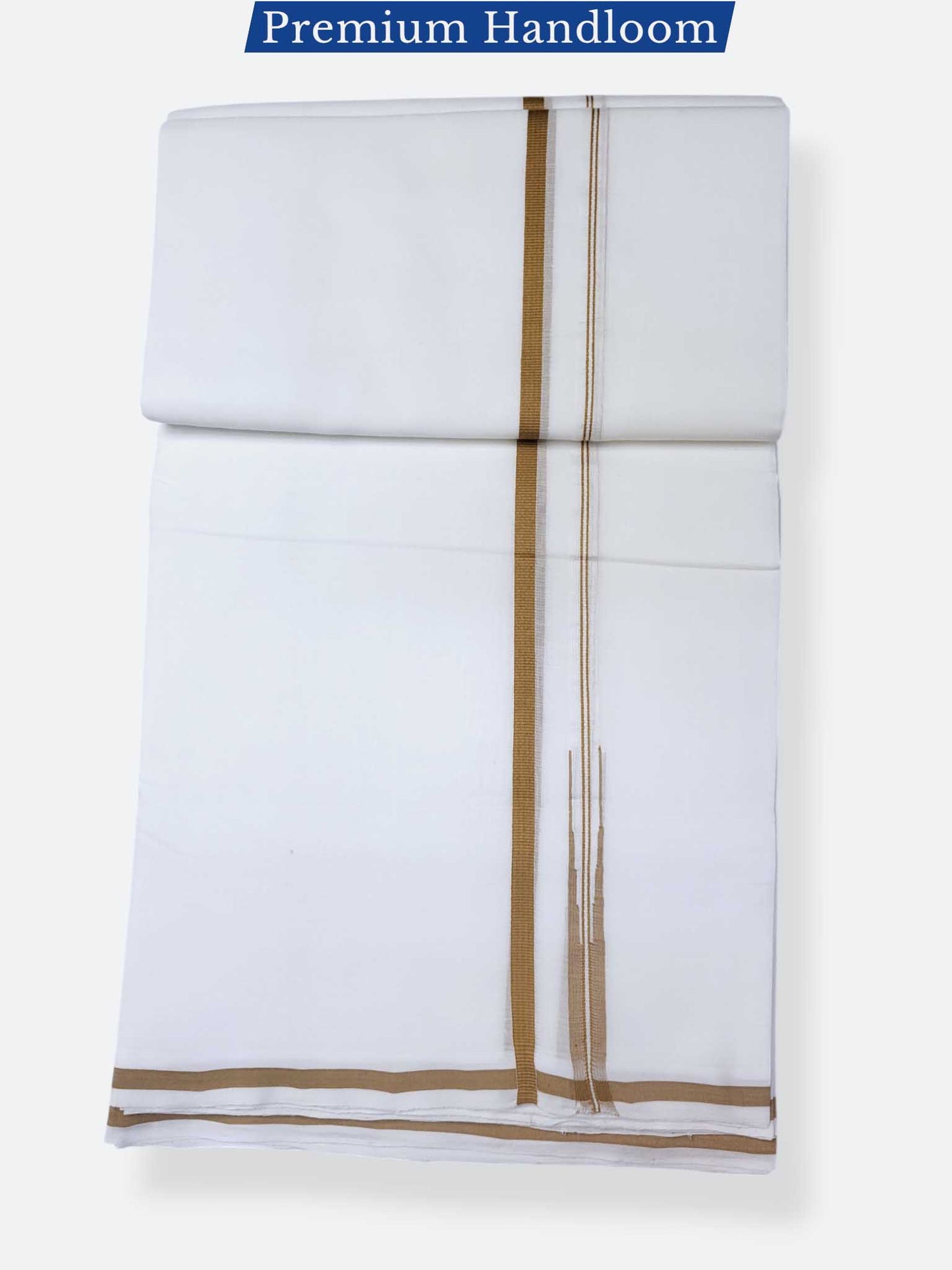 Kerala Premium Balaramapuram Handloom Dhoti/Mundu for Men