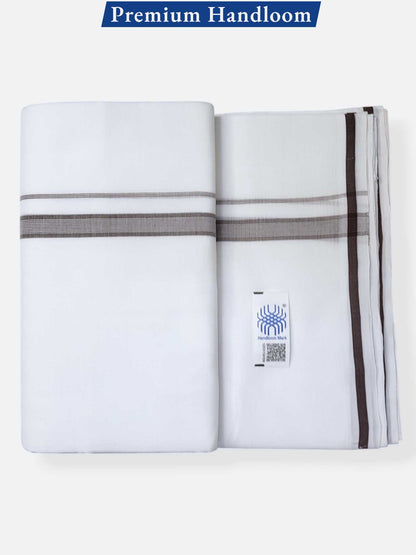 Kerala Premium Balaramapuram Handloom Dhoti/Mundu for Men