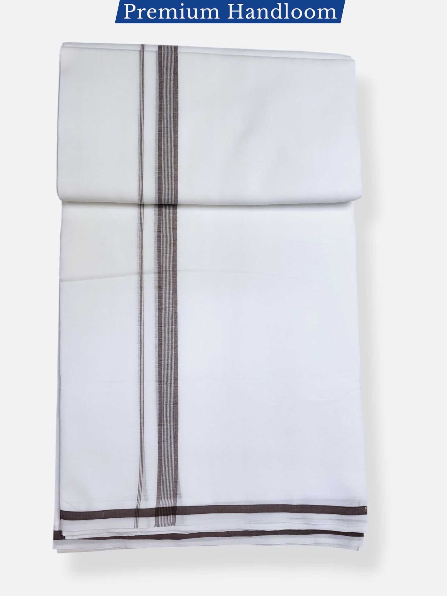 Kerala Premium Balaramapuram Handloom Dhoti/Mundu for Men