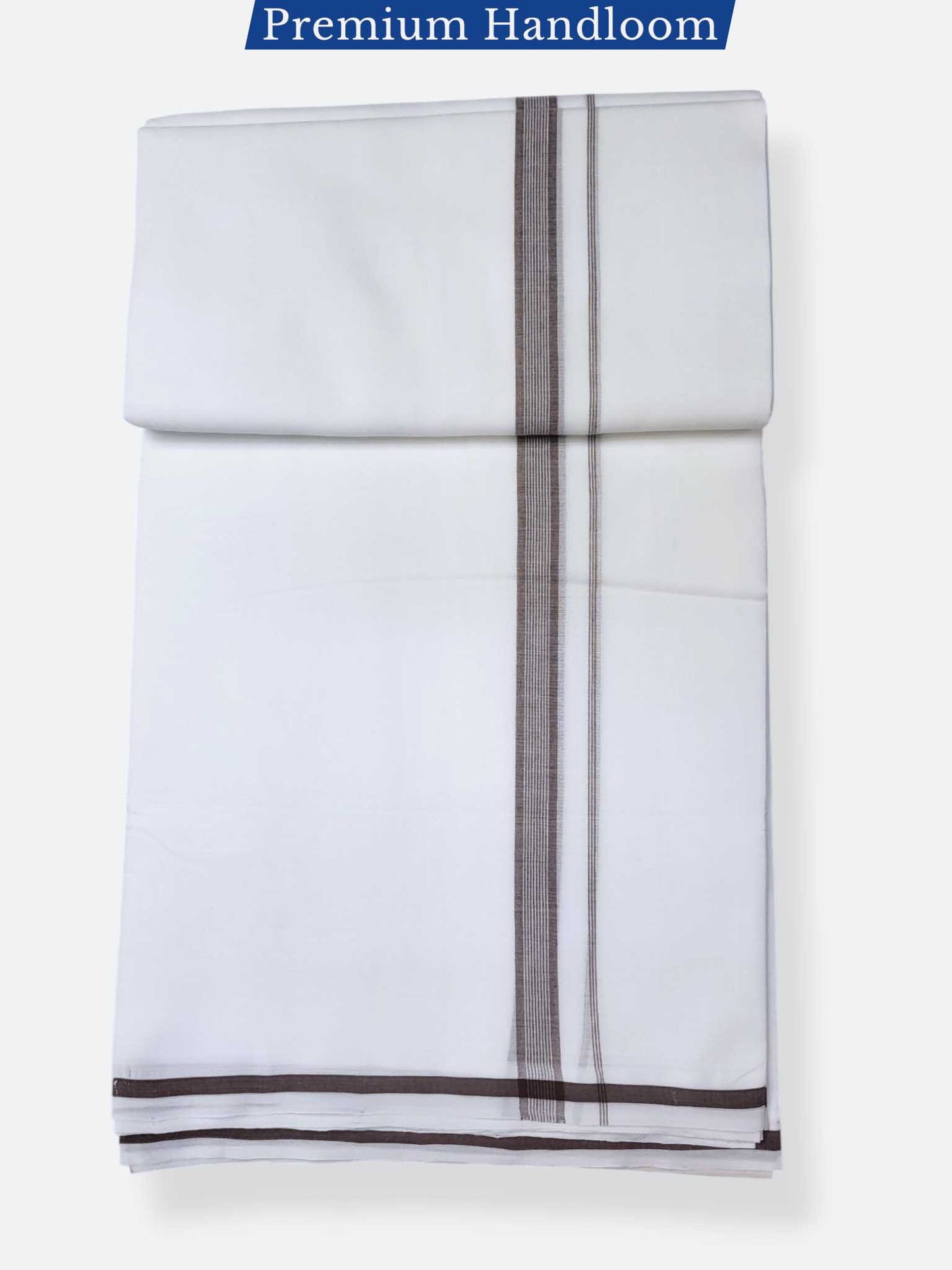 Kerala Premium Balaramapuram Handloom Dhoti/Mundu for Men
