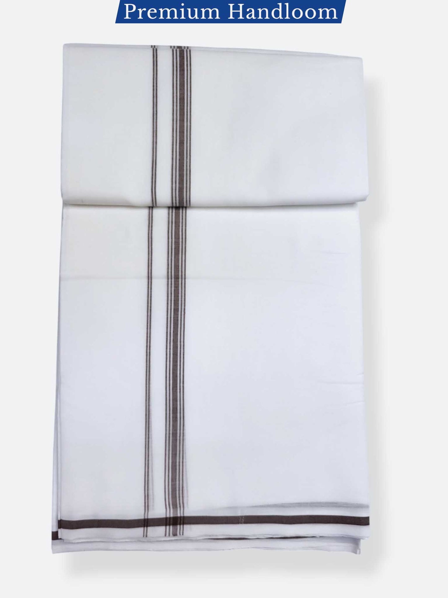 Kerala Premium Balaramapuram Handloom Dhoti/Mundu for Men