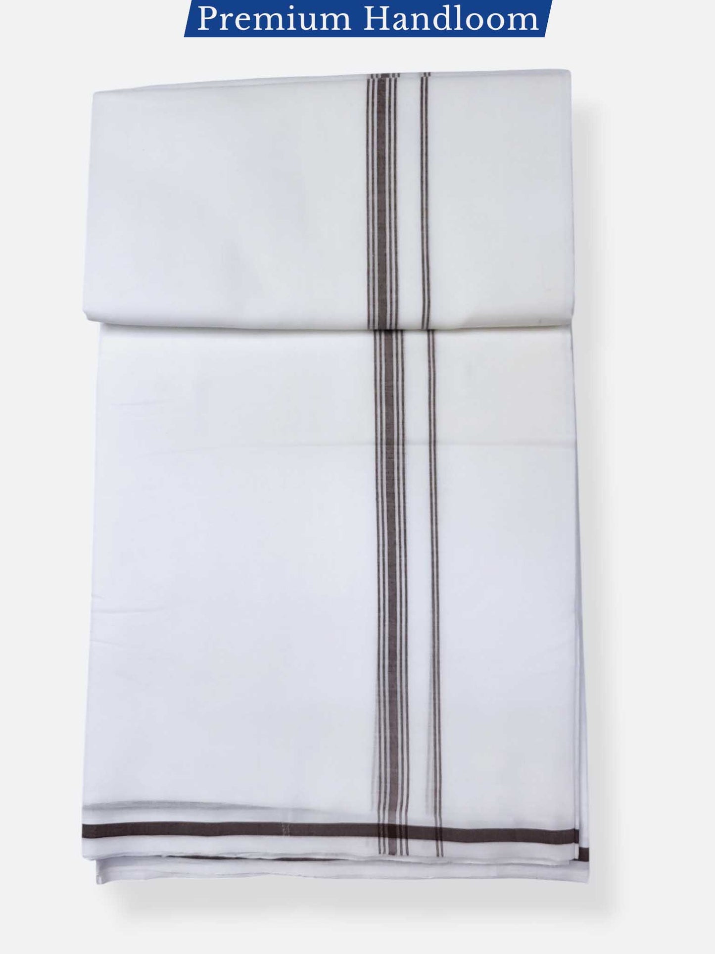 Kerala Premium Balaramapuram Handloom Dhoti/Mundu for Men