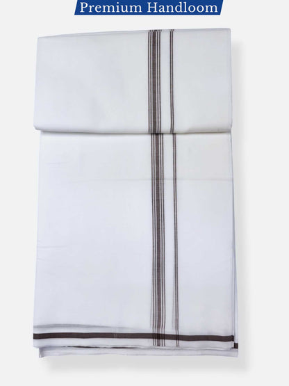 Kerala Premium Balaramapuram Handloom Dhoti/Mundu for Men