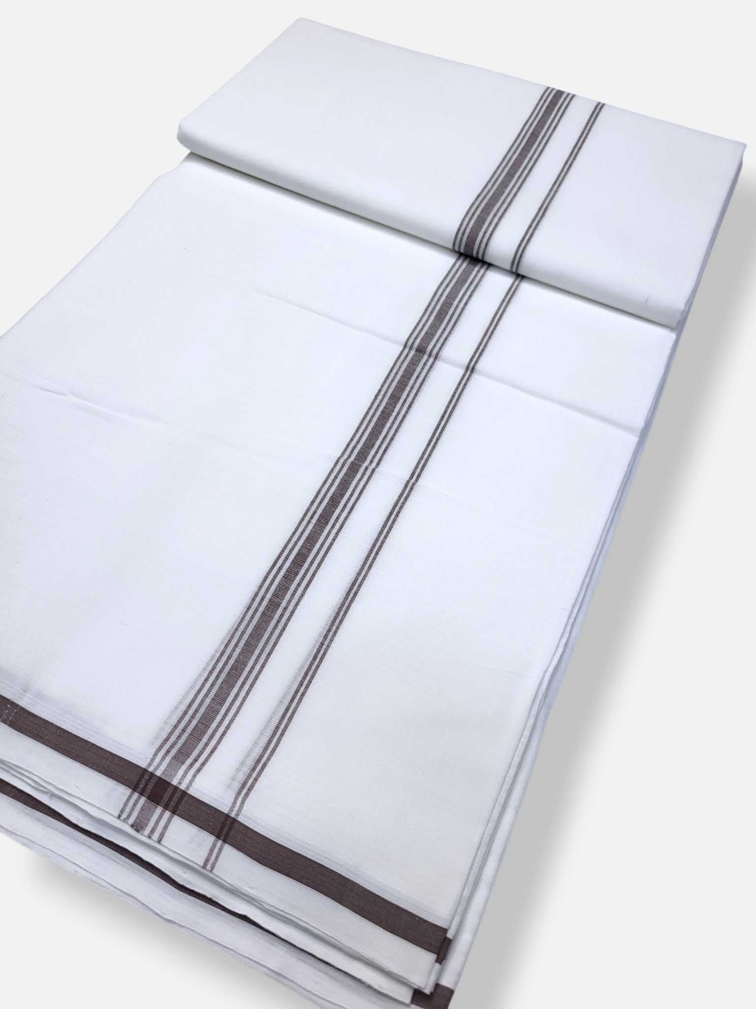 Kerala Premium Balaramapuram Handloom Dhoti/Mundu for Men