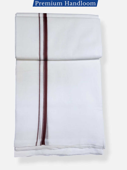 Kerala Premium Balaramapuram Handloom Dhoti/Mundu for Men