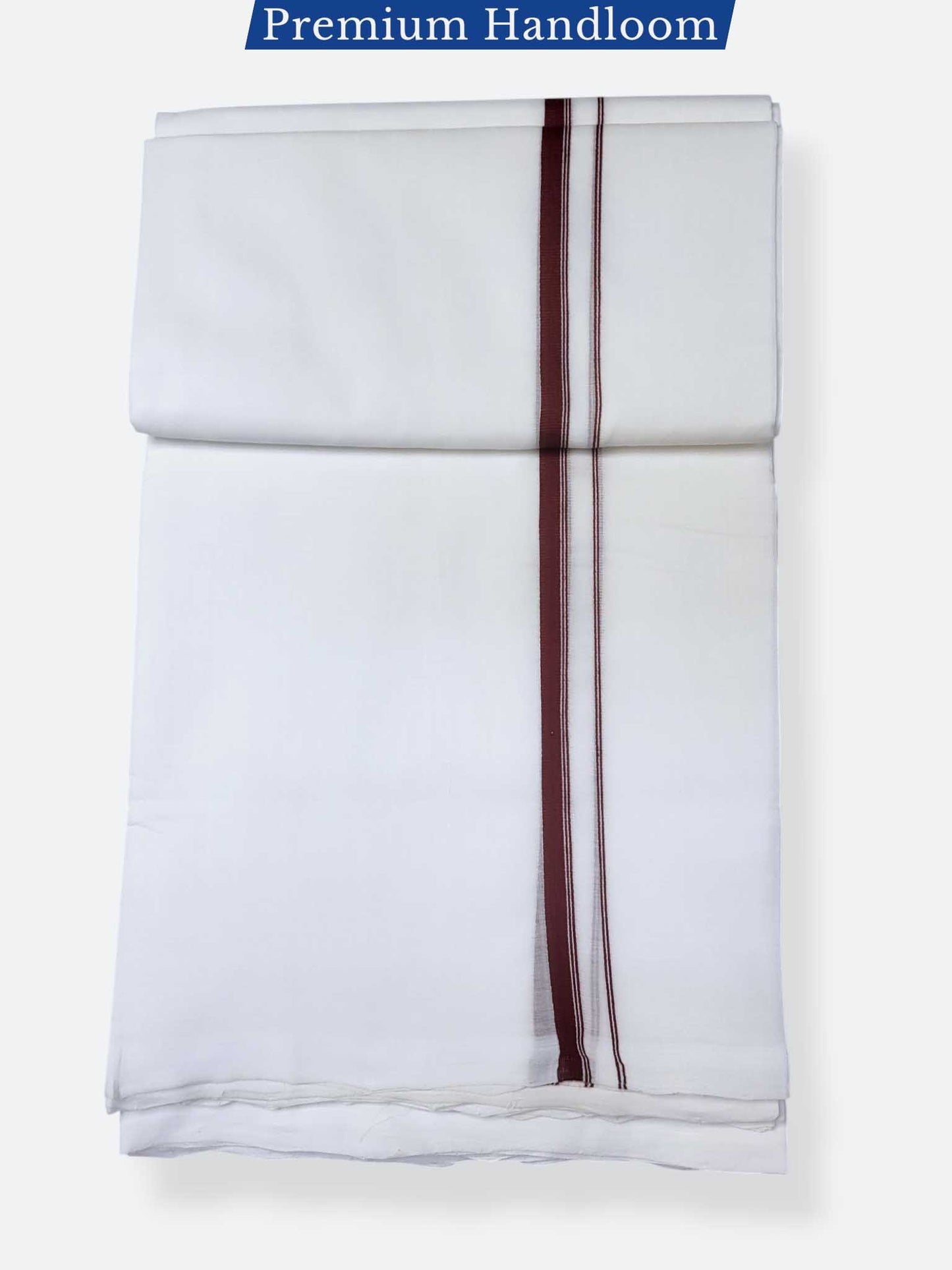Kerala Premium Balaramapuram Handloom Dhoti/Mundu for Men