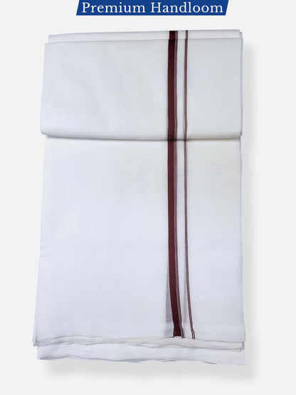 Kerala Premium Balaramapuram Handloom Dhoti/Mundu for Men