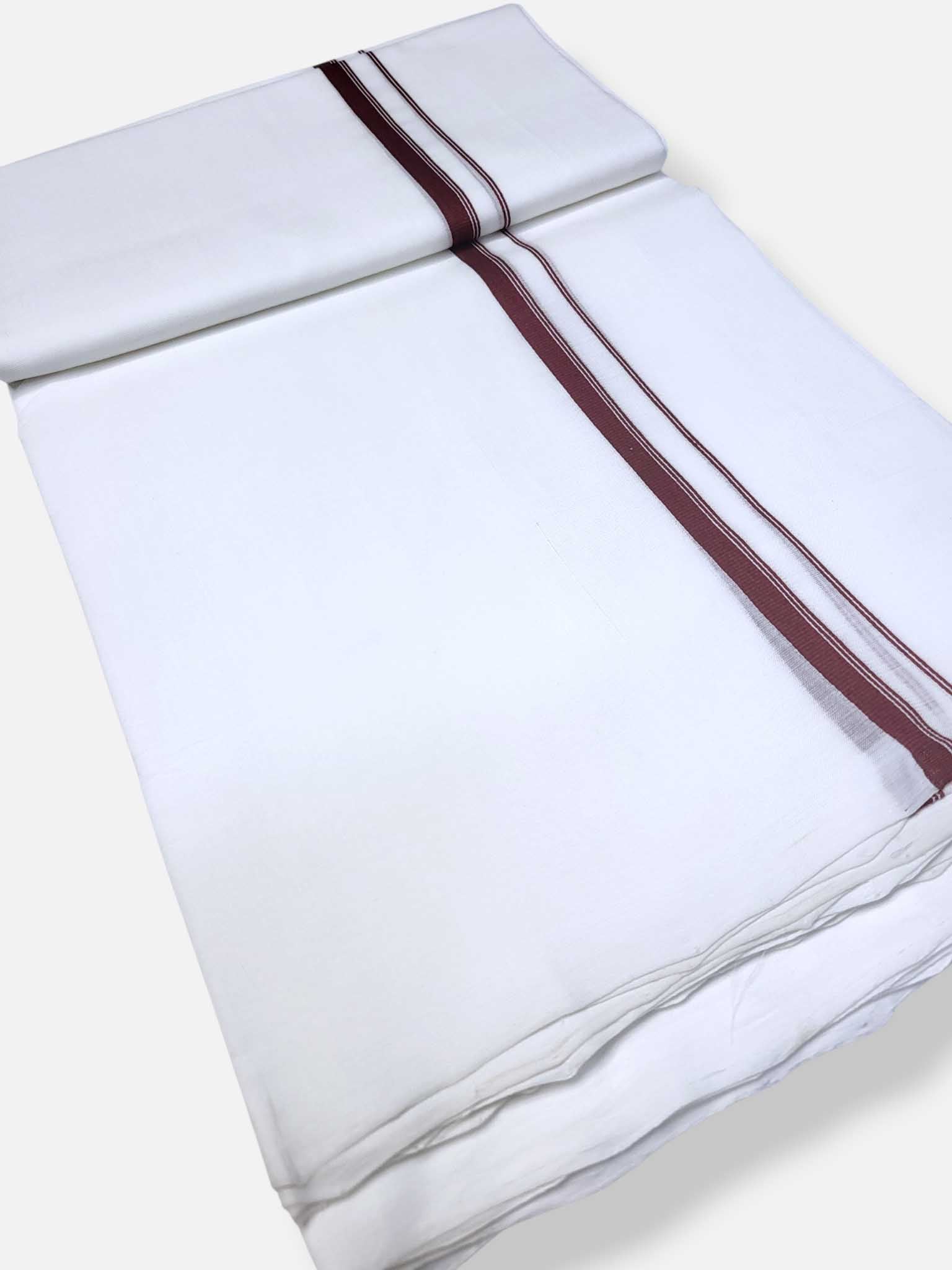 Kerala Premium Balaramapuram Handloom Dhoti/Mundu for Men