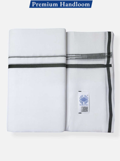 Kerala Premium Balaramapuram Handloom Dhoti/Mundu for Men