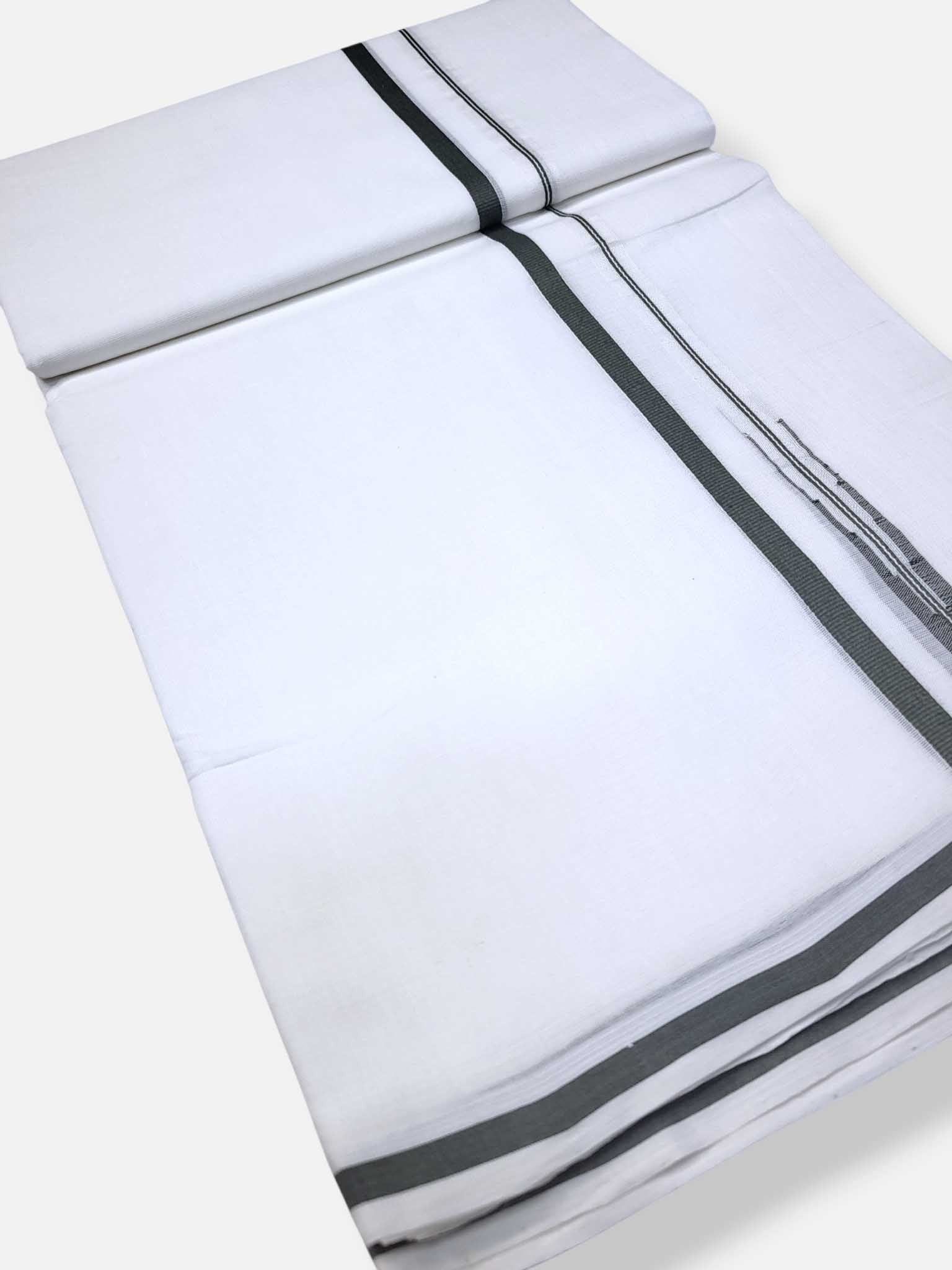 Kerala Premium Balaramapuram Handloom Dhoti/Mundu for Men