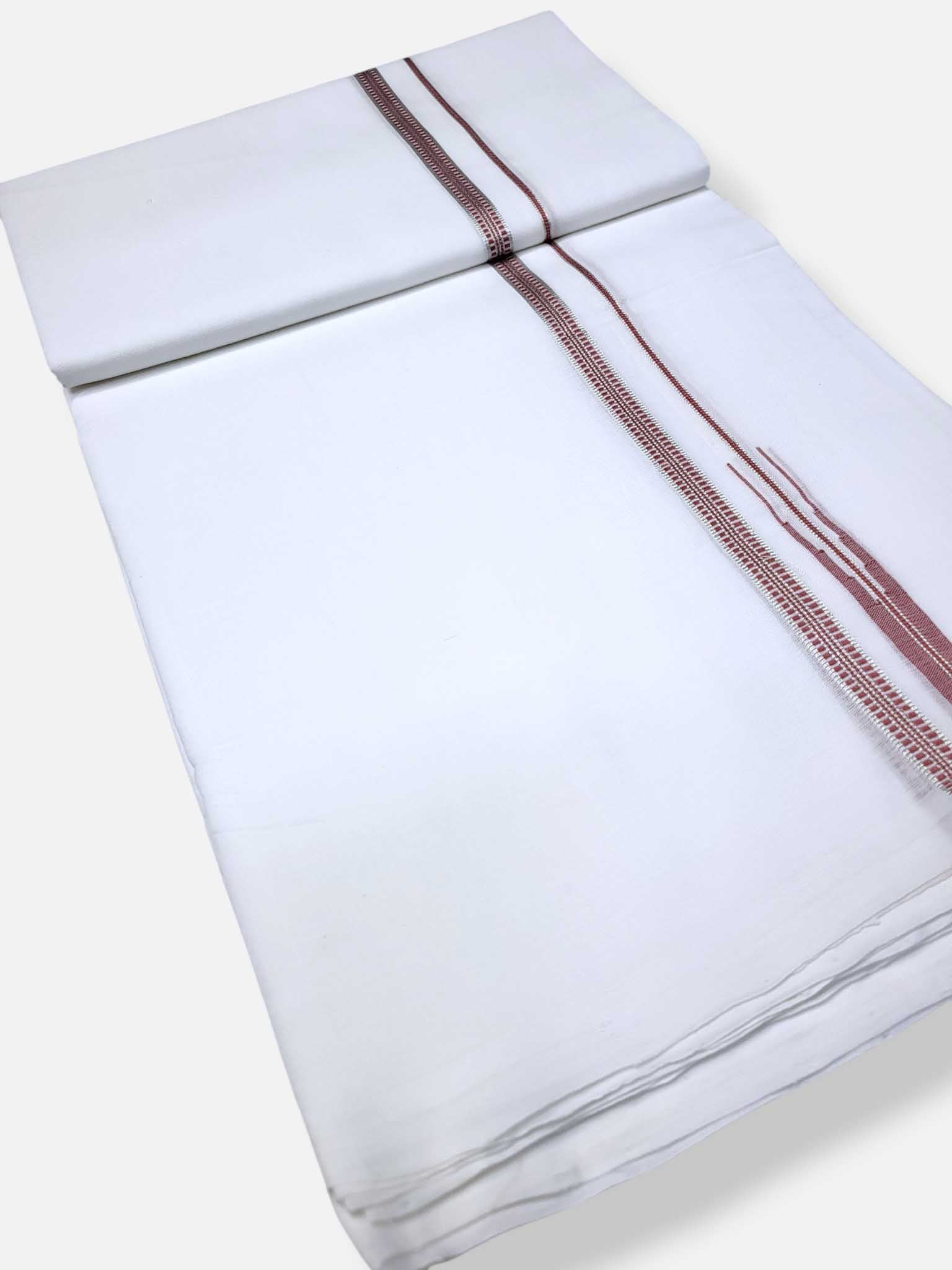 Kerala Premium Balaramapuram Handloom Dhoti/Mundu for Men