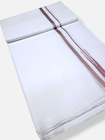 Kerala Premium Balaramapuram Handloom Dhoti/Mundu for Men
