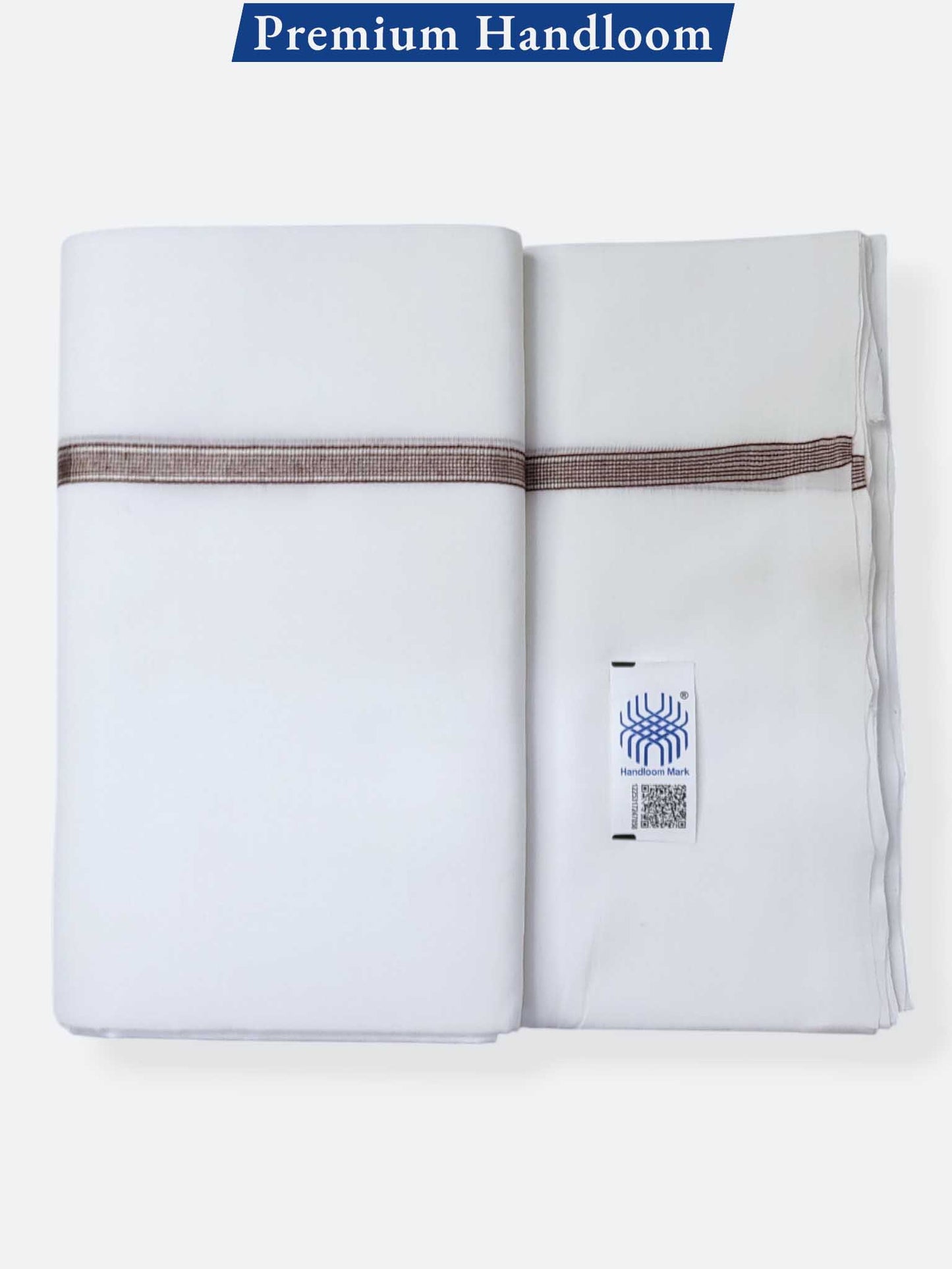 Kerala Premium Balaramapuram Handloom Dhoti/Mundu for Men