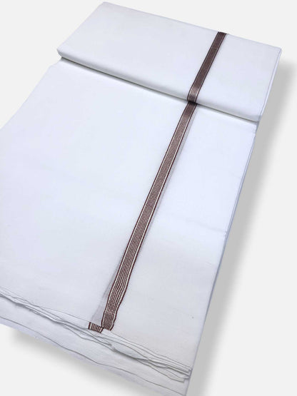 Kerala Premium Balaramapuram Handloom Dhoti/Mundu for Men