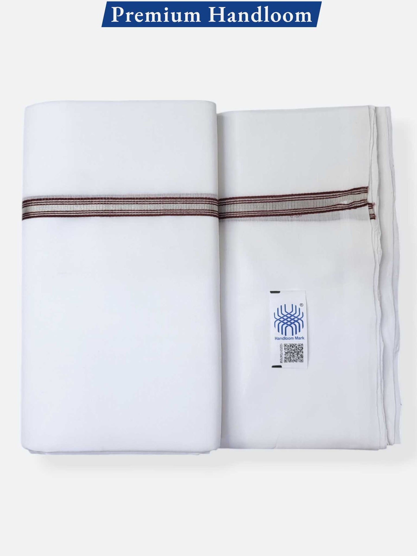 Kerala Premium Balaramapuram Handloom Dhoti/Mundu for Men