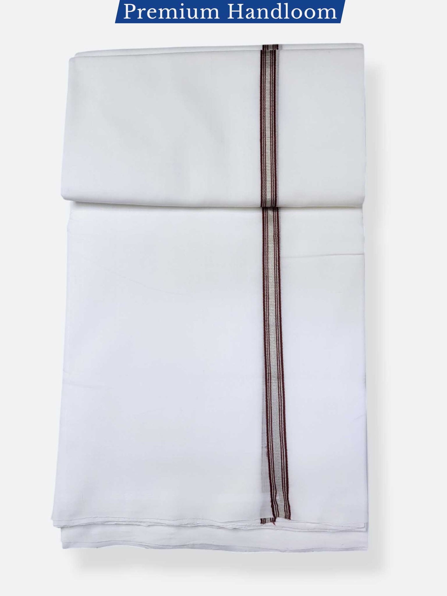 Kerala Premium Balaramapuram Handloom Dhoti/Mundu for Men