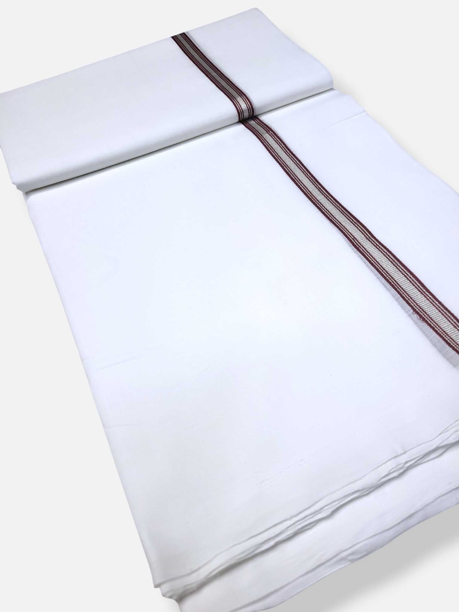 Kerala Premium Balaramapuram Handloom Dhoti/Mundu for Men