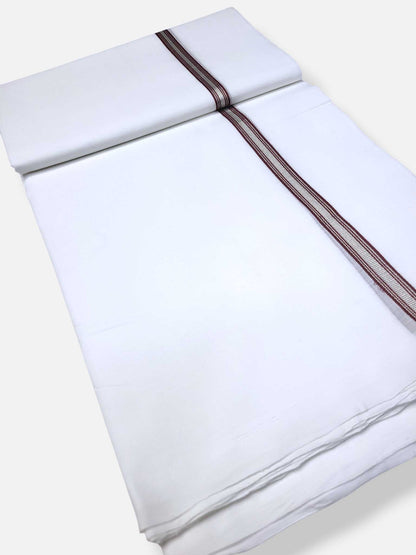 Kerala Premium Balaramapuram Handloom Dhoti/Mundu for Men
