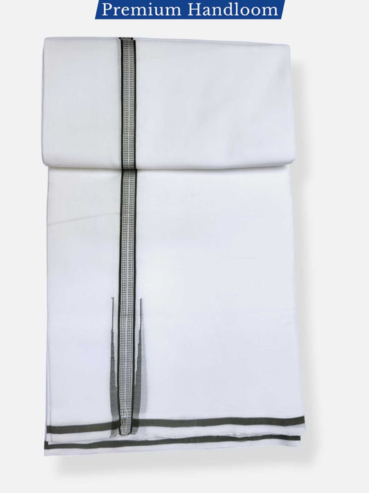 Kerala Premium Balaramapuram Handloom Dhoti/Mundu for Men