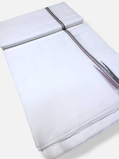 Kerala Premium Balaramapuram Handloom Dhoti/Mundu for Men