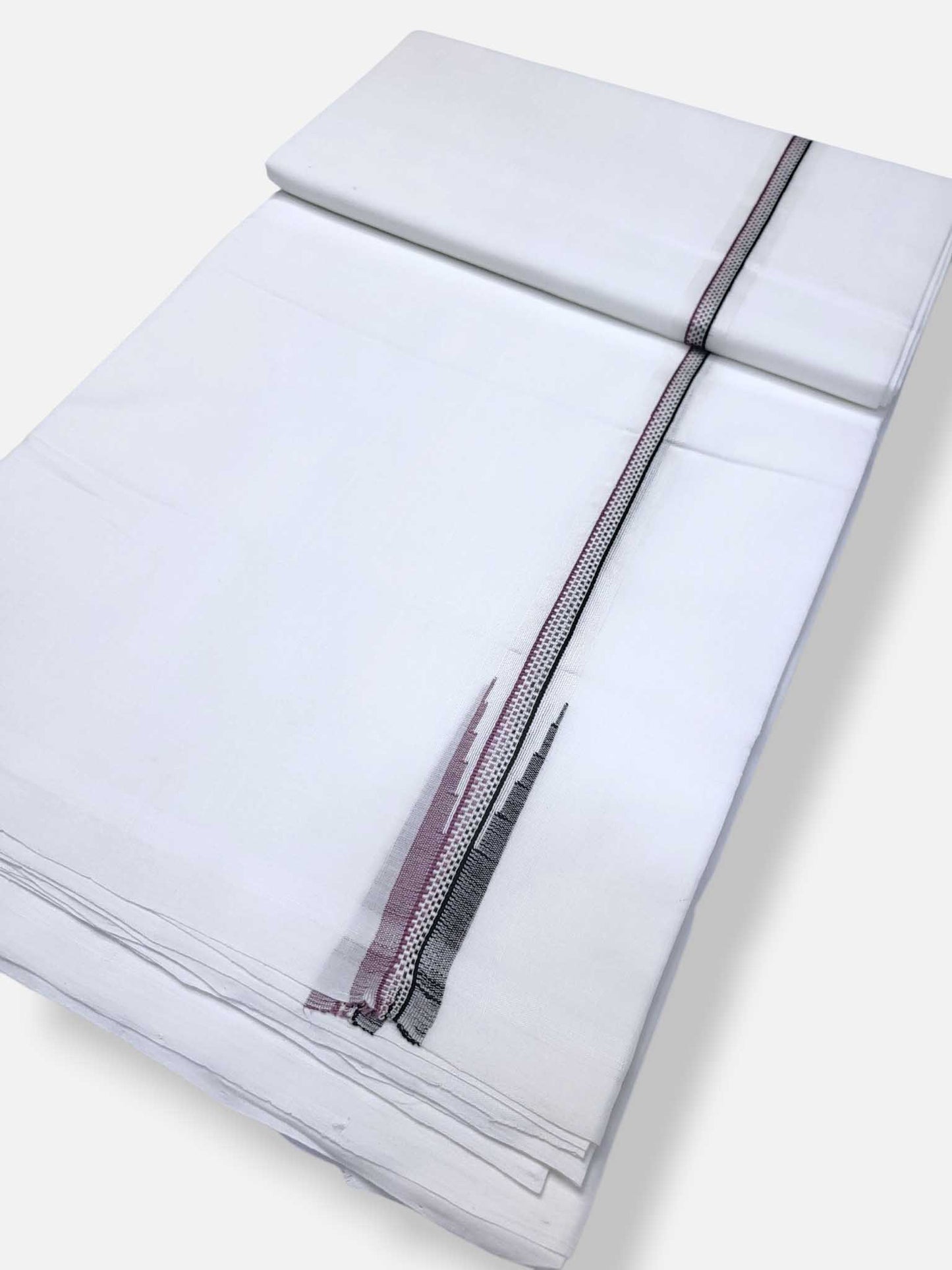 Kerala Premium Balaramapuram Handloom Dhoti/Mundu for Men