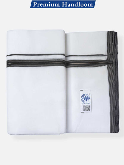 Kerala Premium Balaramapuram Handloom Dhoti/Mundu for Men