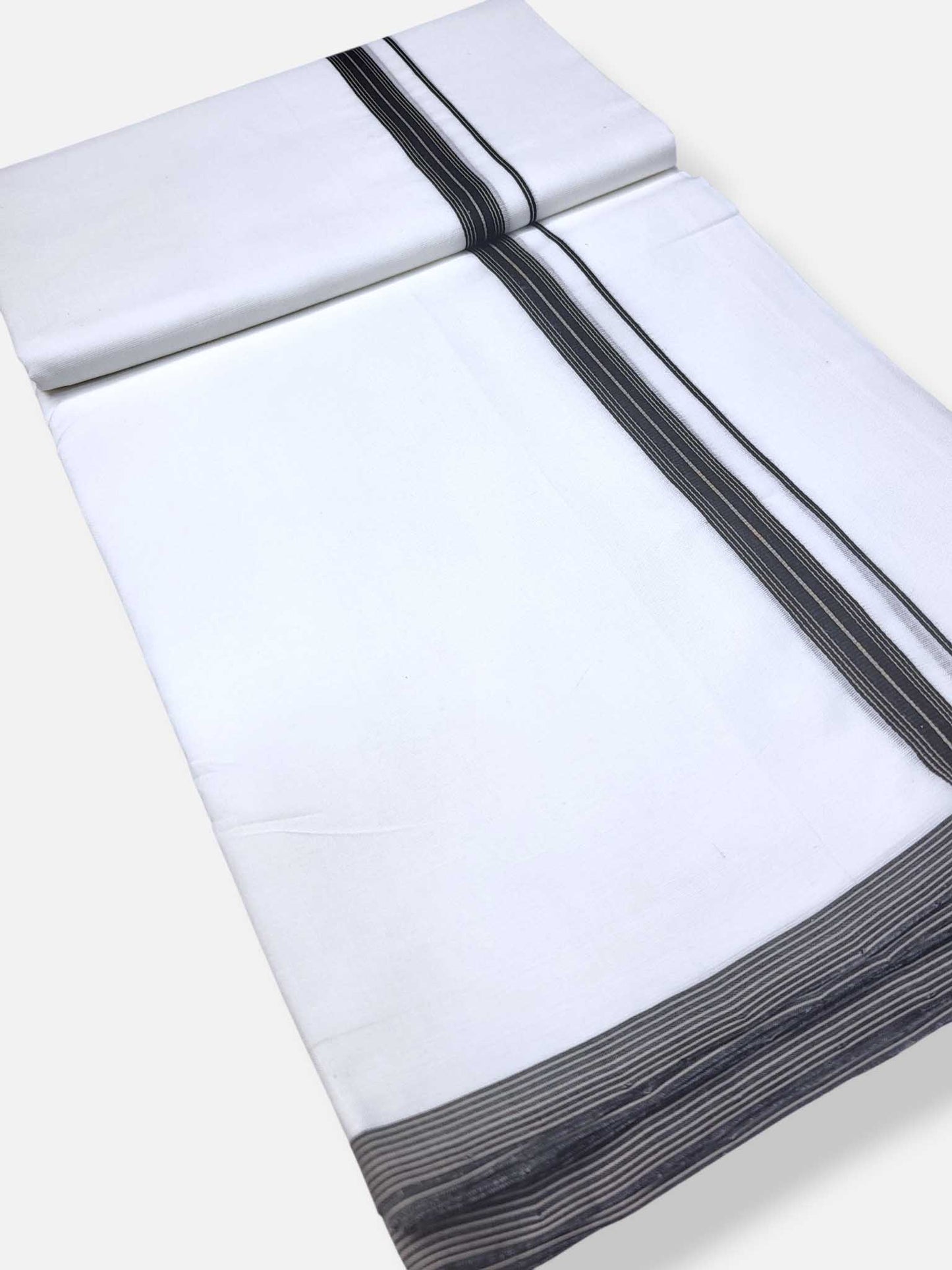 Kerala Premium Balaramapuram Handloom Dhoti/Mundu for Men