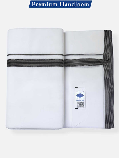 Kerala Premium Balaramapuram Handloom Dhoti/Mundu for Men