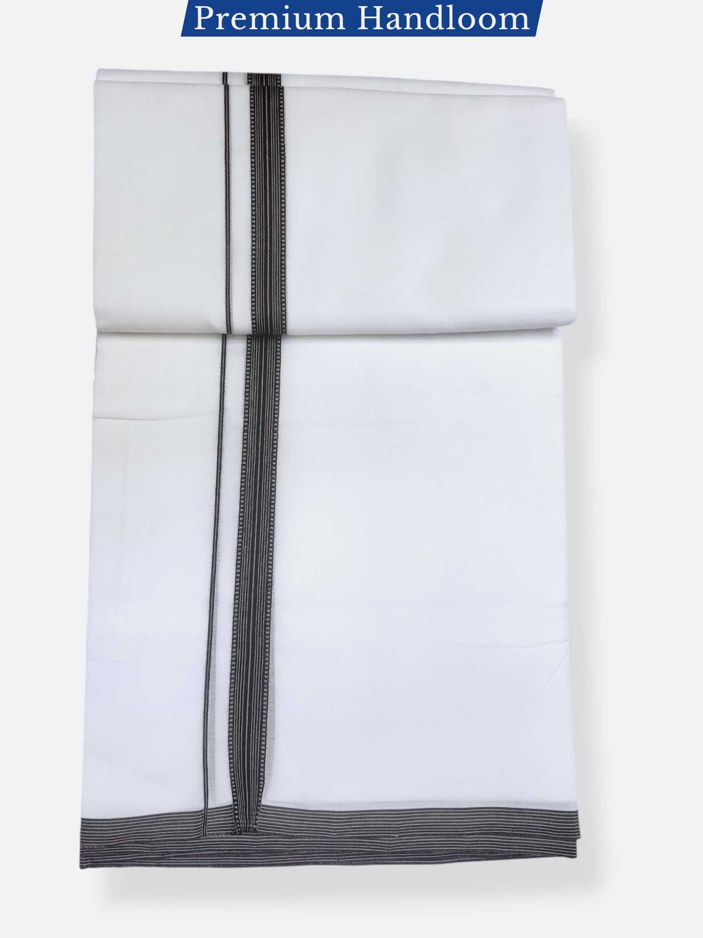Kerala Premium Balaramapuram Handloom Dhoti/Mundu for Men