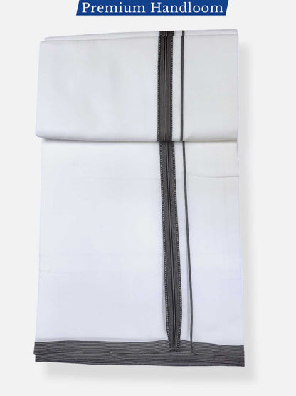 Kerala Premium Balaramapuram Handloom Dhoti/Mundu for Men