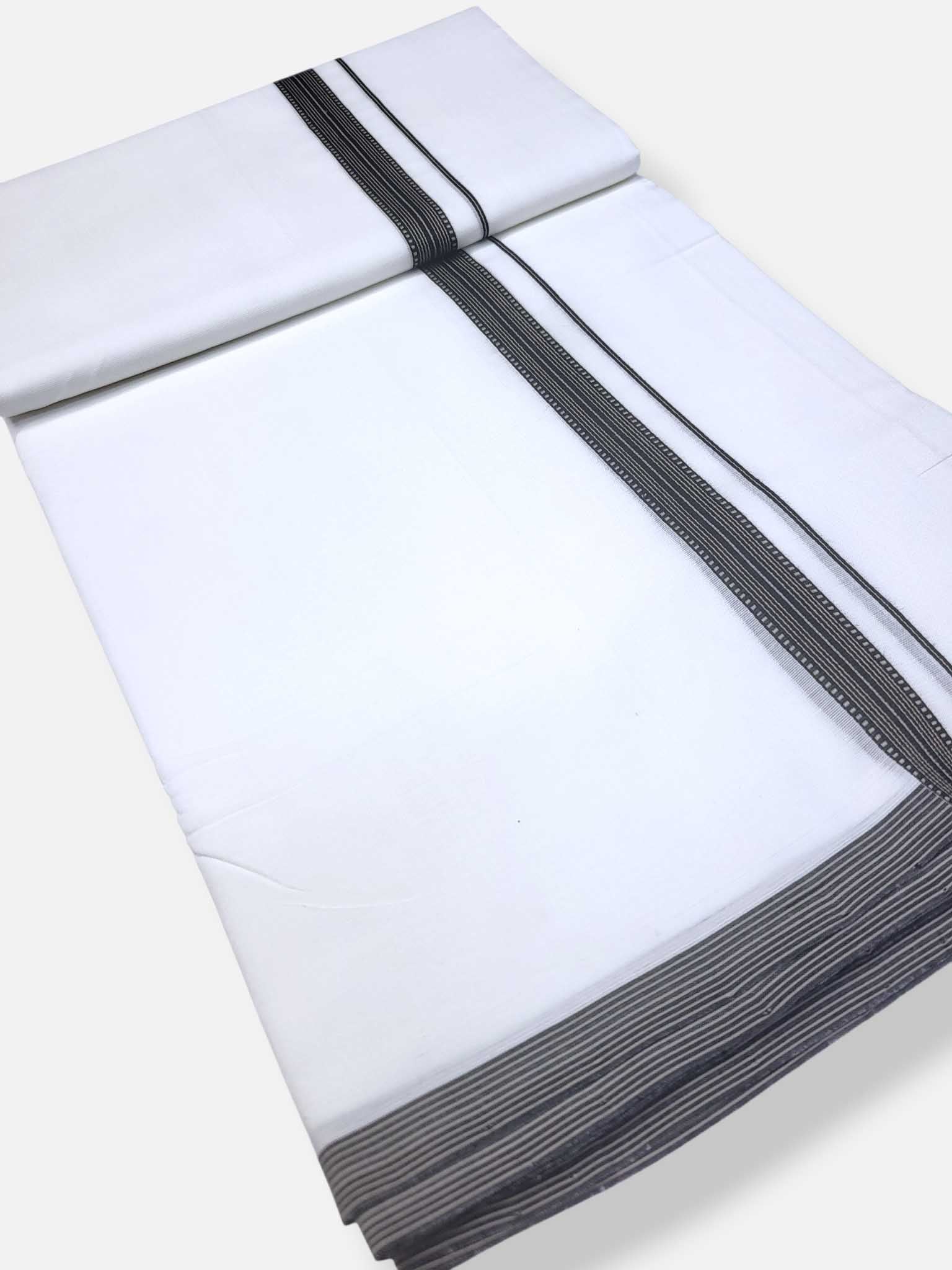 Kerala Premium Balaramapuram Handloom Dhoti/Mundu for Men