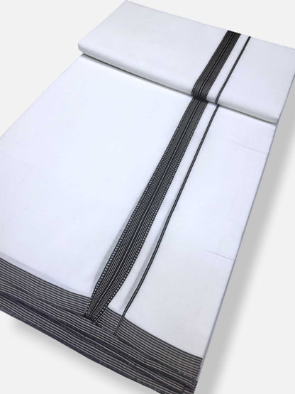 Kerala Premium Balaramapuram Handloom Dhoti/Mundu for Men