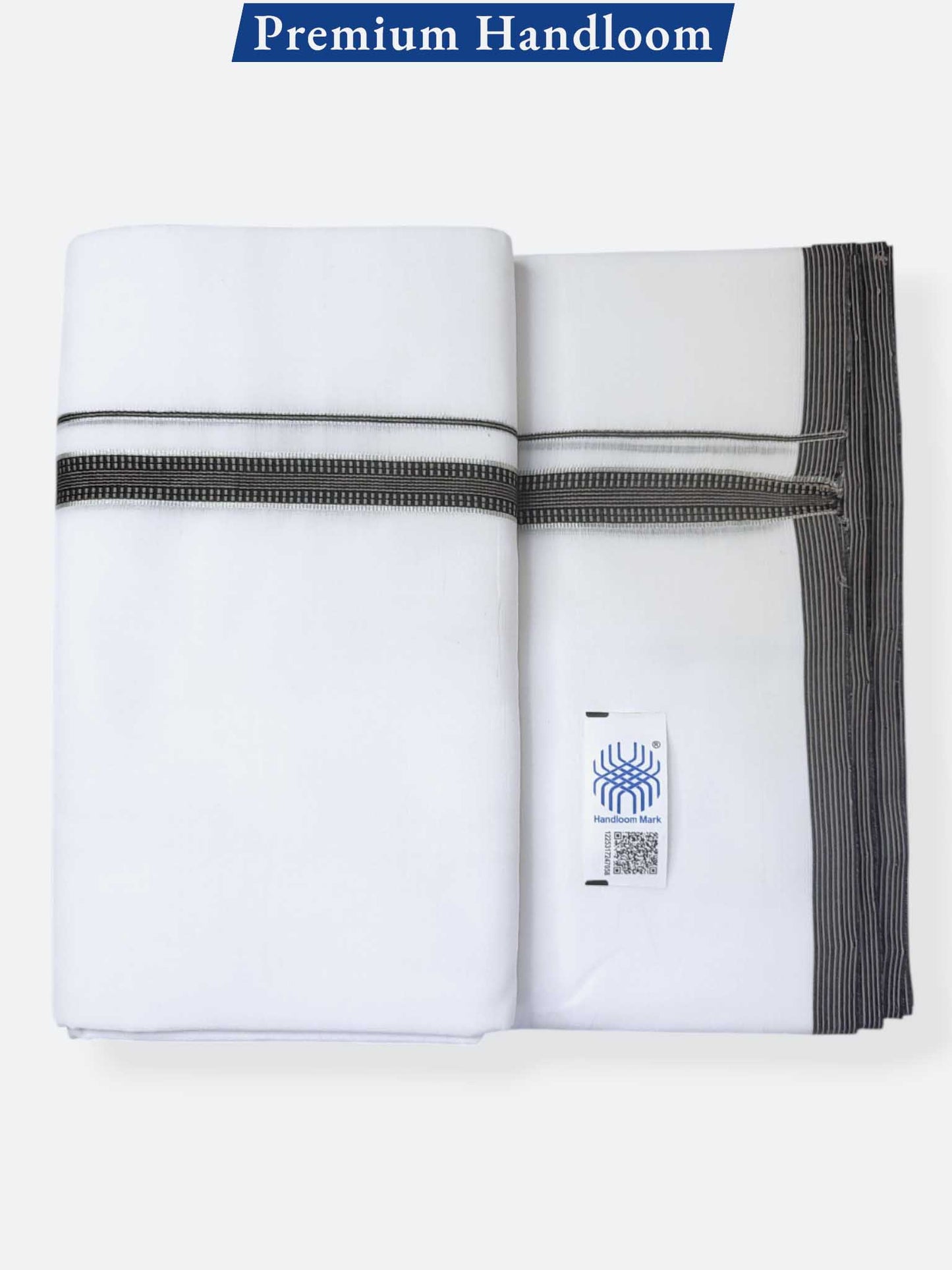 Kerala Premium Balaramapuram Handloom Dhoti/Mundu for Men