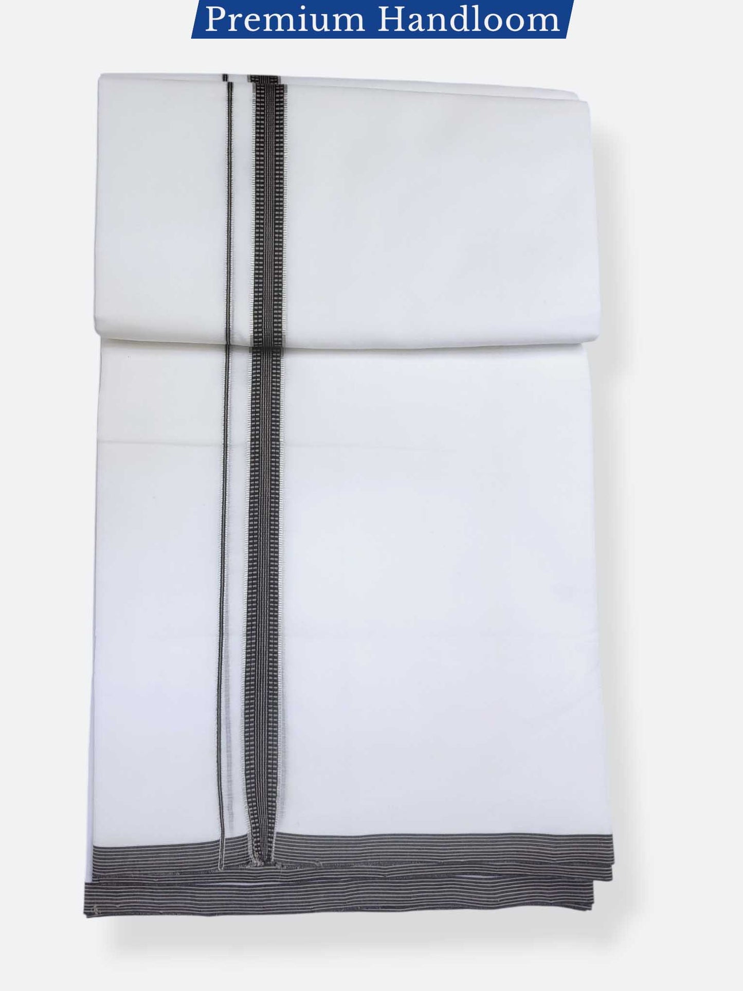 Kerala Premium Balaramapuram Handloom Dhoti/Mundu for Men