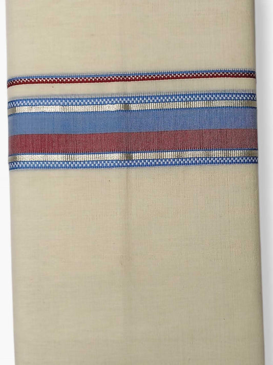 Kerala Premium Balaramapuram Handloom Dhoti/Mundu for Men