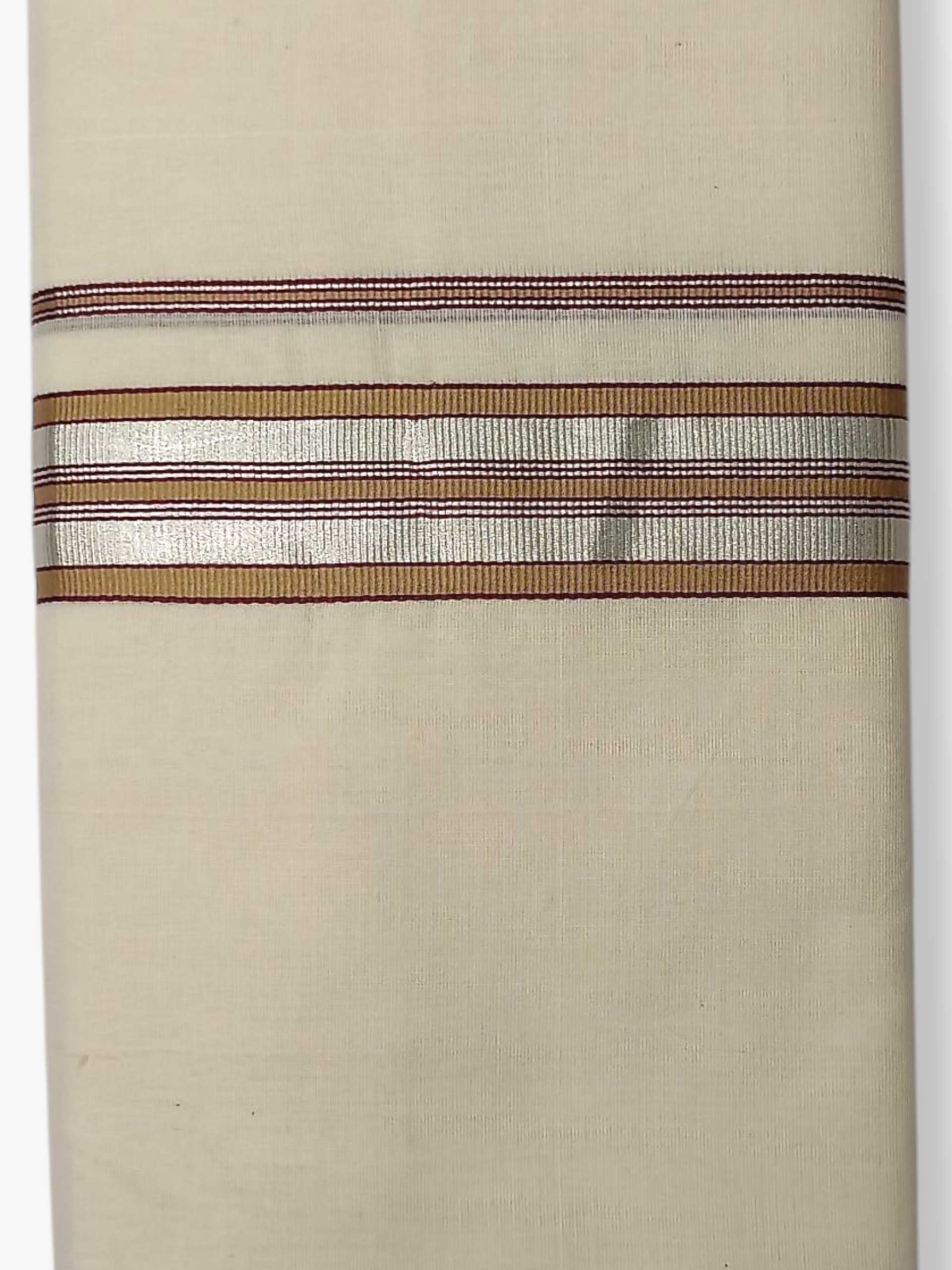 Kerala Premium Balaramapuram Handloom Dhoti/Mundu for Men