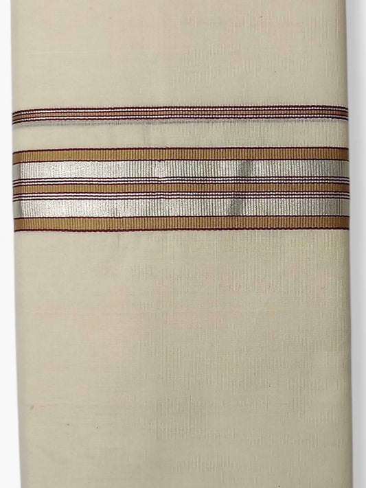 Kerala Premium Balaramapuram Handloom Dhoti/Mundu for Men