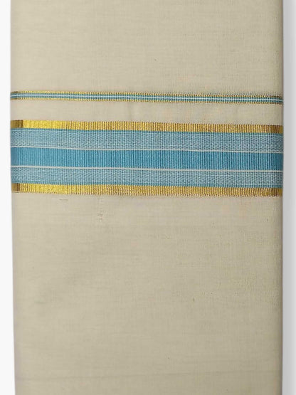 Kerala Premium Balaramapuram Handloom Dhoti/Mundu for Men