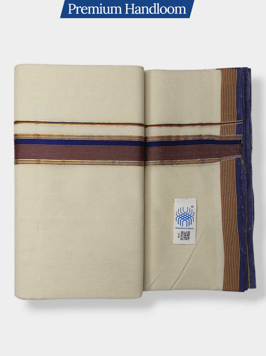 Kerala Premium Balaramapuram Handloom Dhoti/Mundu for Men