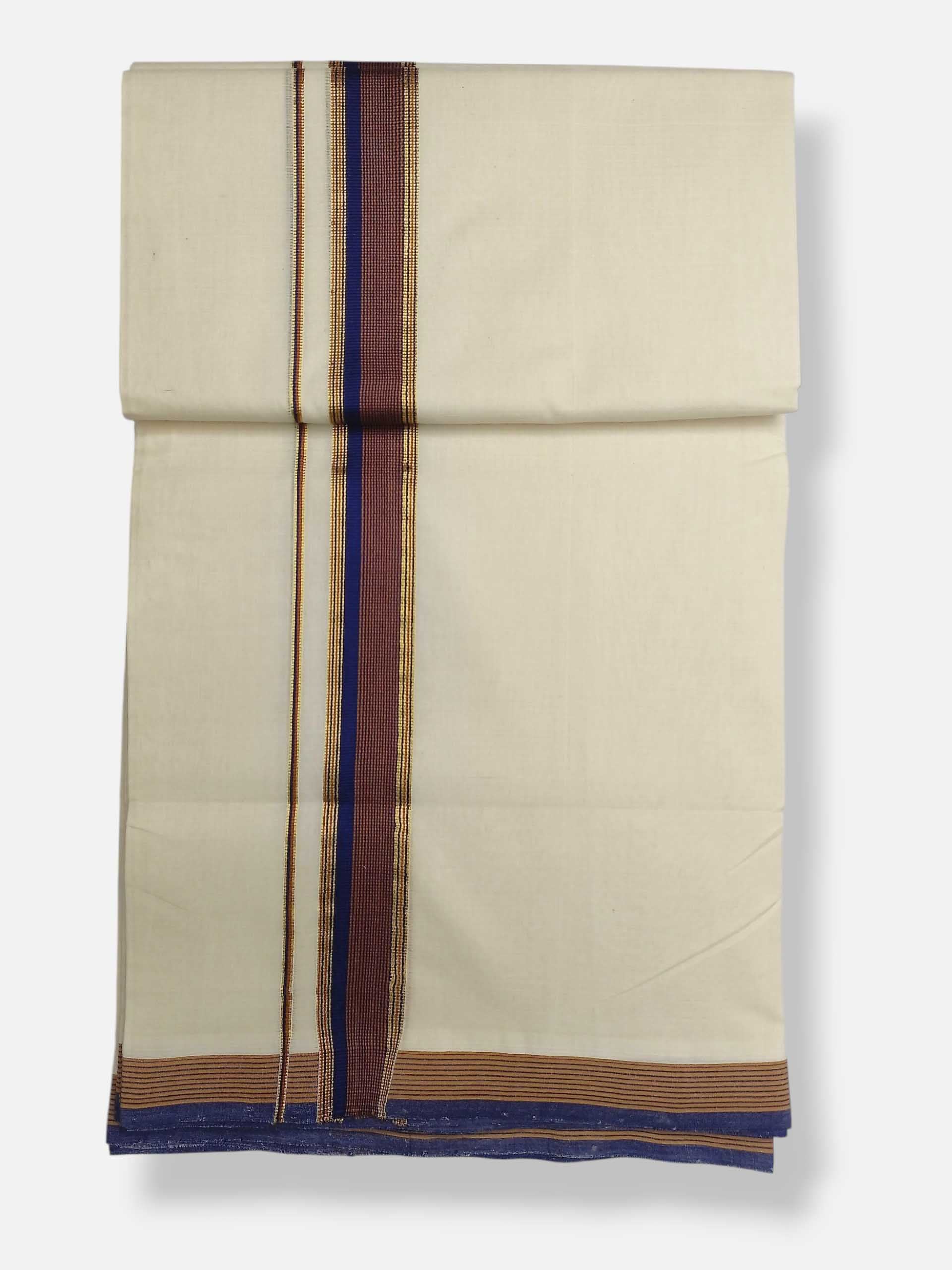 Kerala Premium Balaramapuram Handloom Dhoti/Mundu for Men