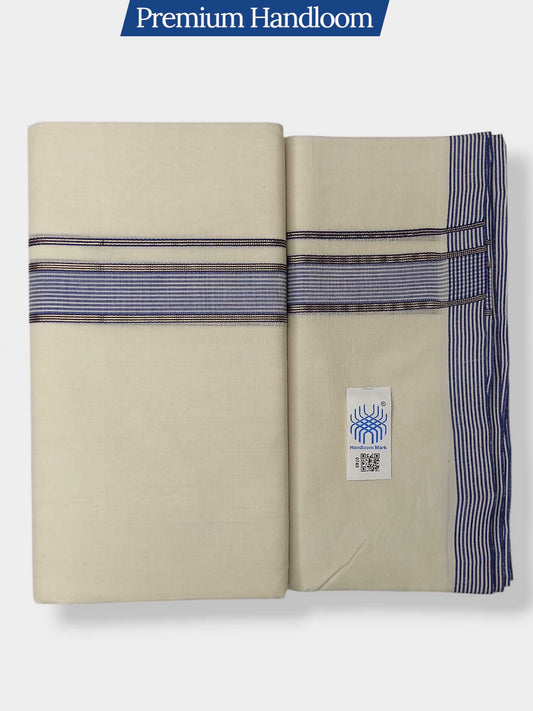 Kerala Premium Balaramapuram Handloom Dhoti/Mundu for Men