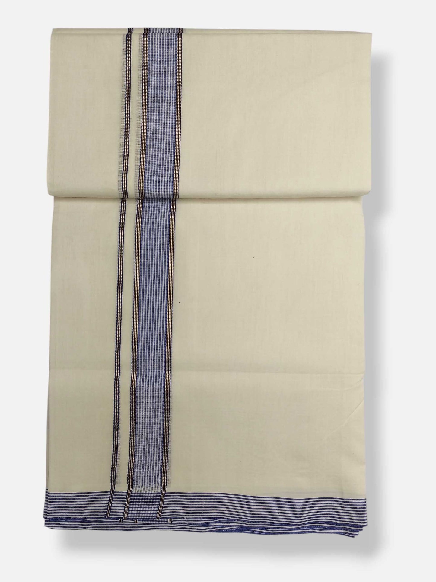 Kerala Premium Balaramapuram Handloom Dhoti/Mundu for Men