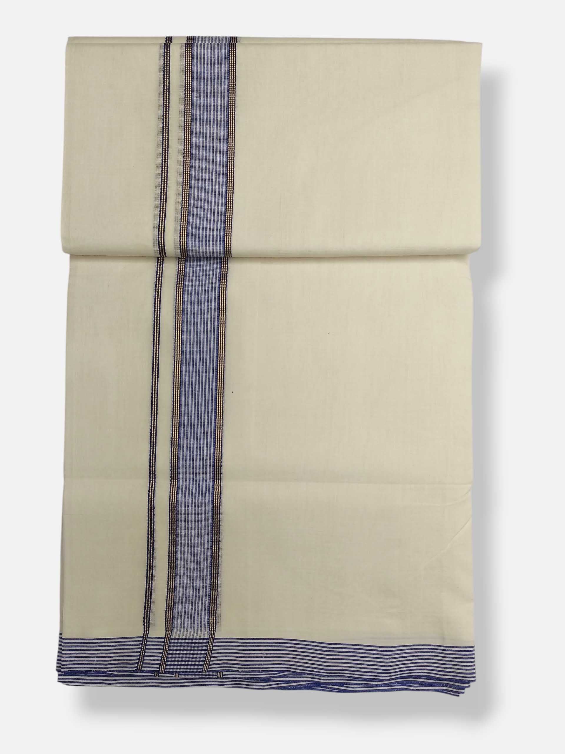 Kerala Premium Balaramapuram Handloom Dhoti/Mundu for Men
