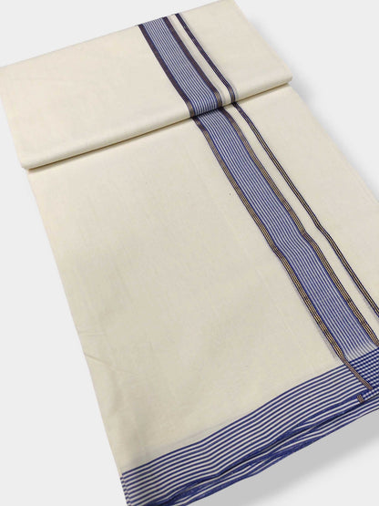 Kerala Premium Balaramapuram Handloom Dhoti/Mundu for Men