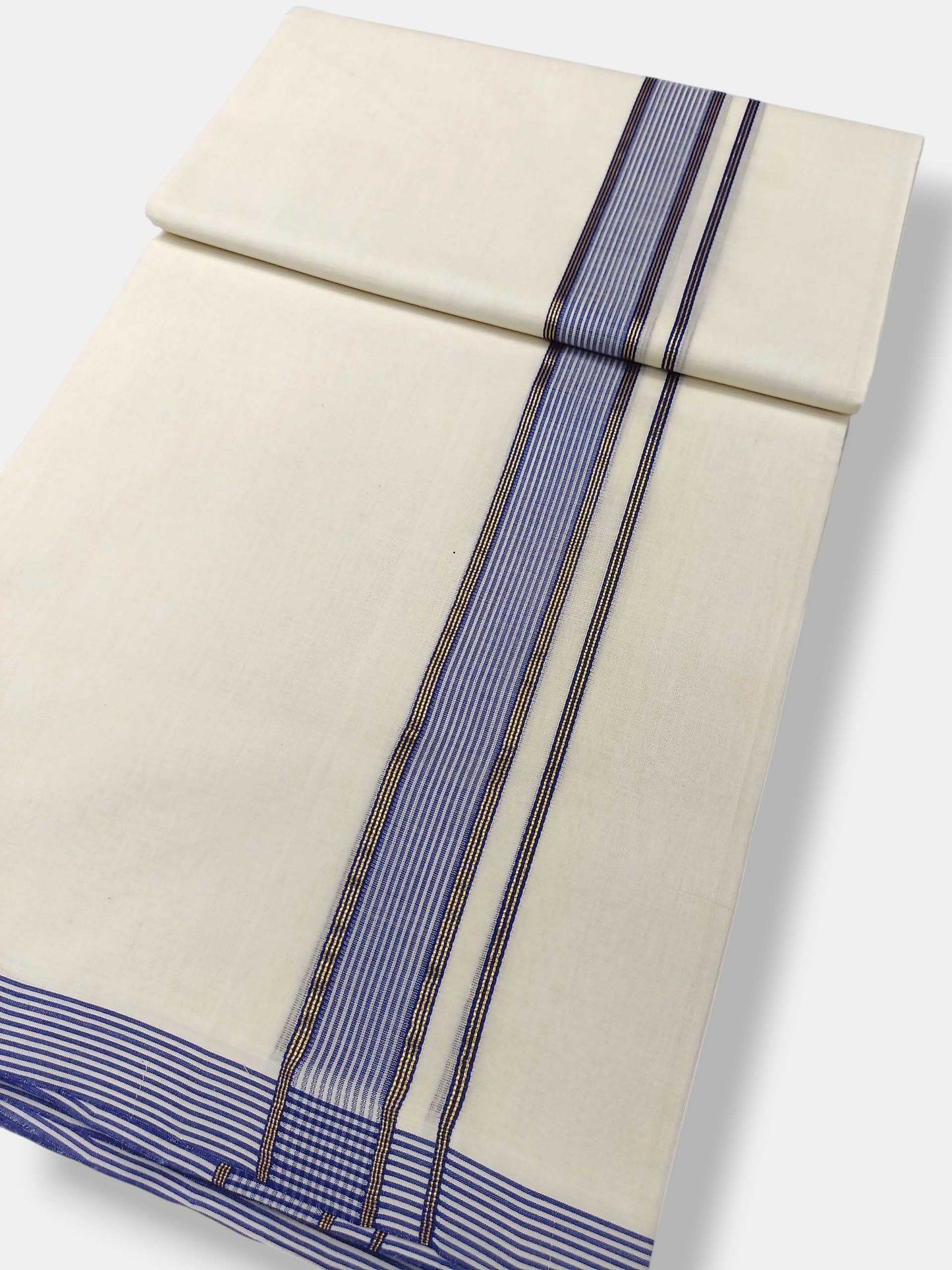 Kerala Premium Balaramapuram Handloom Dhoti/Mundu for Men