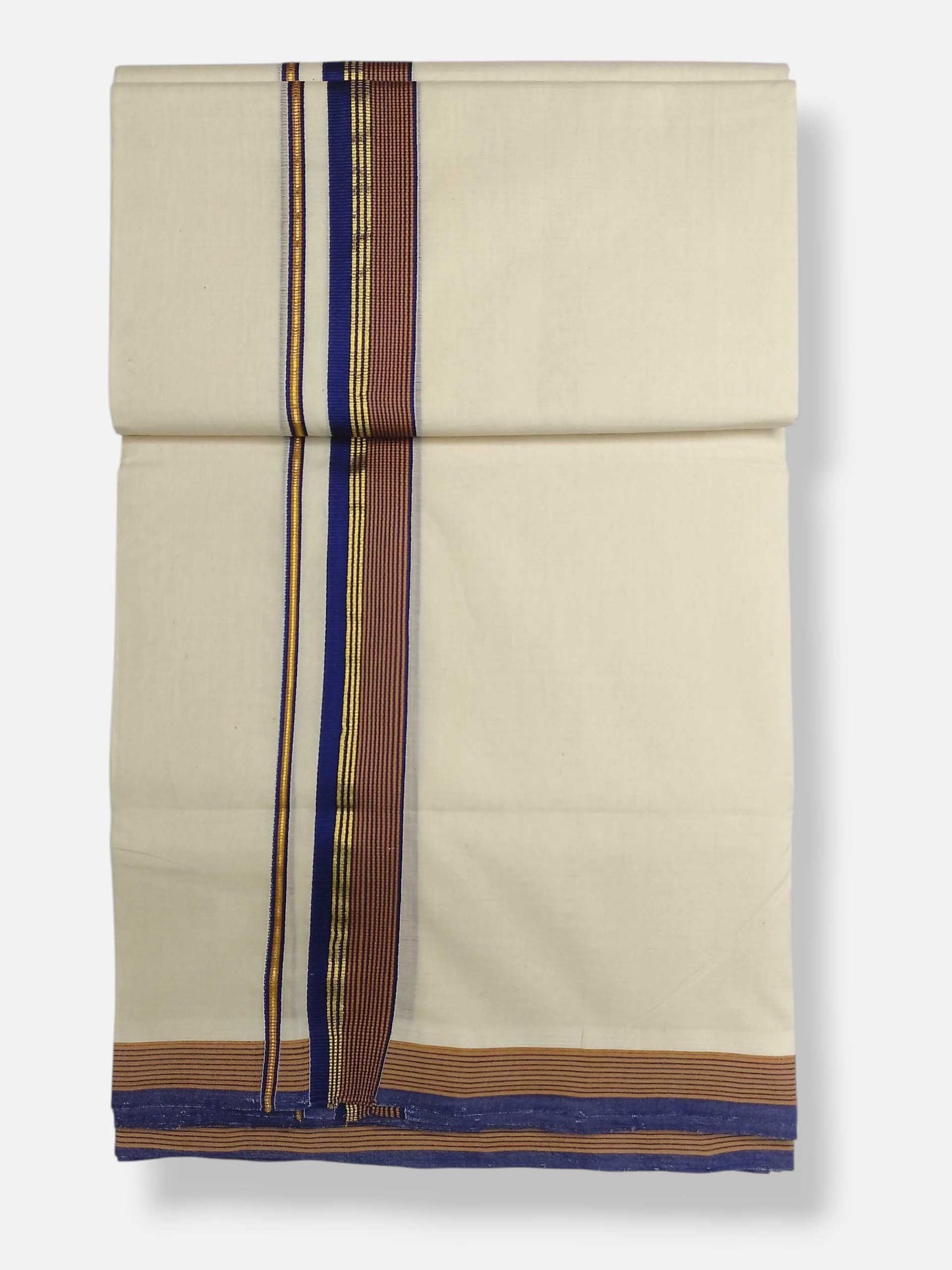 Kerala Premium Balaramapuram Handloom Dhoti/Mundu for Men