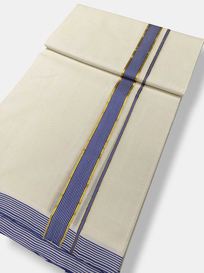 Kerala Premium Balaramapuram Handloom Dhoti/Mundu for Men
